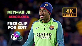 Neymar Jr free clip  FCB  Free 4K clip for edit