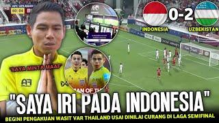  ENAK AJA MINTA MAAF  Begini Pengakuan Wasir VAR Usai Dinilai CURANG Saat INDONESIA VS UZBEKISTAN