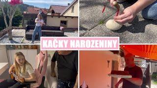 Kačky 13. narozeniny  MamaVlog#439  Máma v Německu