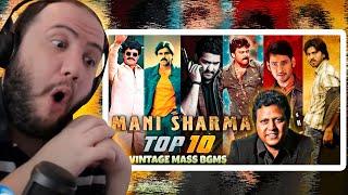 REACTION Manisharma Vintage Top 10 Mass BGMs  Manisharma Mass BGMs  Manisharma Top 10 BGMs