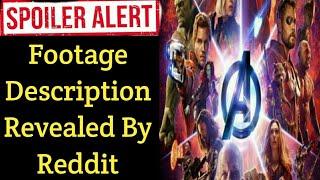 Avengers 4 footage Description Revealed by Reddit  Avengers 4 trailer footage