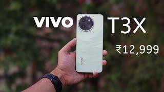 Vivo T3X 5g - confirm price 13k confirm specifications and features best phone under 12000 2024