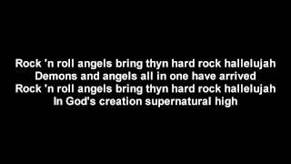 Lordi - Hard Rock Hallelujah  Lyrics on screen  HD
