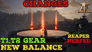 Gear Balance Changes - Reapers Get Nerfed - Throne And Liberty