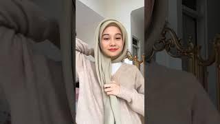 Tutorial Hijab Paris Simple #hijab #tutorialhijab #hijabparis #shorts