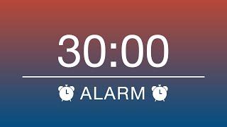 30 MINUTES - TIMER & ALARM - COUNTDOWNALARM CLOCK