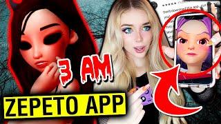 DO NOT PLAY ZEPETO APP AT 3AM ..*ZEPETO CALLED ME* SCARY HAUNTED APP