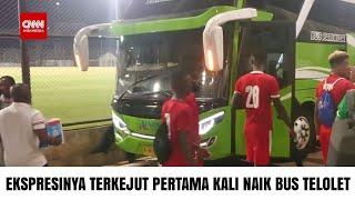  PERTAMA KALI NAIK BUS TELOLET PEMAIN TANZANIA SENENGNYA BUKAN MAEN....