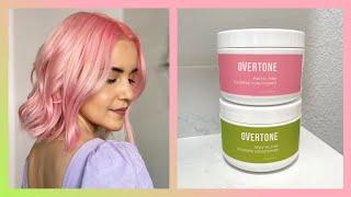 Mixing Overtone Pastel Pink & Neon Yellow