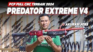 GIVEAWAY  HARGA SENAPAN ANGIN PCP PREDATOR EXTREME V4 FULL CNC LARAS POLYMAX TERBAIK 2024