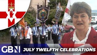 July Twelfth Demonstrations  Orange parades across Northern Ireland celebrate its history