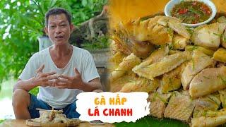 Making Steamed Chicken with Lemon Leaves Fragrant and Tender