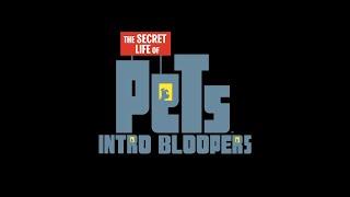 The Secret Life of Pets Intro Bloopers The Caption Gets an Attitude