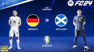 FC 24 - Germany Vs Scotland - UEFA EURO 2024 Grp A Match  PS5™ 4K60