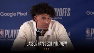 Jaxson Hayes  2023-24 Lakers Exit Interviews