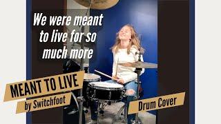 Switchfoot - Meant to Live Drum Cover  Drummer Cam Done LIVE by Teen Drummer   #Shorts