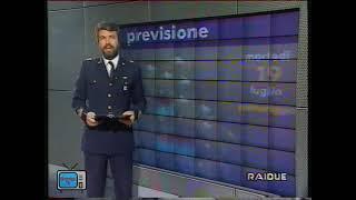 Previsioni Meteo di Raidue del 18071994