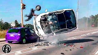 160 Tragic Moments of Idiots In Cars 2024 and Road Rage Got Instant Karma