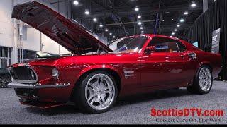 1969 Ford Mustang Custom  Street Machine Pro Touring Hot Rod The SEMA Show 2021 Las Vegas NV