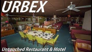 ABANDONED Untouched Restaurant & Motel With EVERYTHING Still Inside 