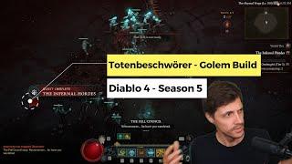 Diablo 4 Golem-Build für den Totenbeschwörer in Season 5