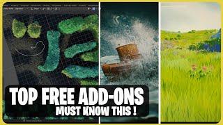 TOP 8 FREE Add-Ons for Blender