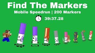 200 Markers Mobile Speedrun  3937.28  Find The Markers