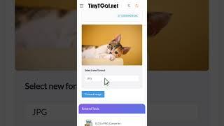 Converting images never been this easy  Free Online Image Converter  TinyTool