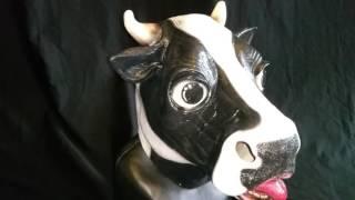 GHOULISH PRODUCTIONS COW LATEX MASK REVIEW