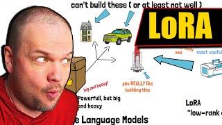 LoRA - Low-rank Adaption of AI Large Language Models LoRA and QLoRA Explained Simply
