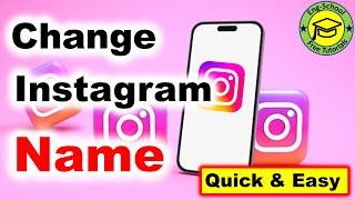 How to Change Your Username on Instagram  Change Name On Instagram  Change Name Of Instagram