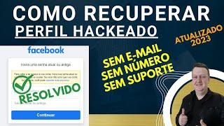 PERFIL HACKEADO - Como Recuperar Perfil do Facebook Hackeado 2024