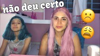 TENTAMOS PINTAR NOSSO CABELO SOZINHAS