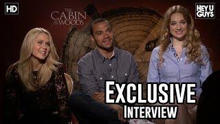 Kristen Connolly Jesse Williams Anna Hutchison - The Cabin in the Woods Exclusive Interview