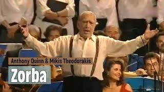 Mikis Theodorakis ve Anthony Quinn - “Zorba” Performansı-Münih 1995