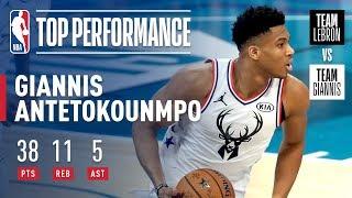 Giannis Puts On Historic All-Star Performance In Charlotte  2019 NBA All-Star