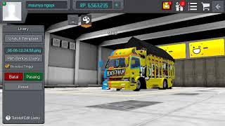 Livery bussid mod truk canter