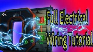 Full electrical Wiring Tutorial - Beginners Guide no mans sky 2021 #playstation #nms #nomanssky