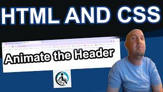 How to Animate Header in HTML and CSS  No JavaScript