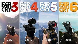 Far Cry 3 vs Far Cry 4 vs Far Cry 5 vs Far Cry 6  Graphics Physics and Details Comparison