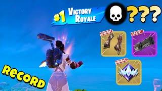 *RECORD* High Elimination Unreal Ranked Solo Zero Build Win Gameplay Fortnite Chapter 5 Season 4