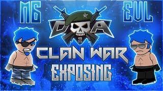 CLAN WAR MIGHTY6 vs EVL Exposing? Doodle Army 2 Mini Militia