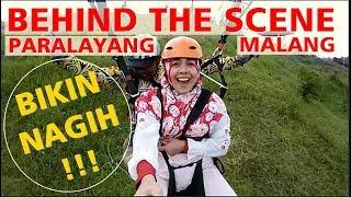 RASANYA TERBANG SAAT WISATA PARALAYANG DI BATU MALANG - BEHIND THE SCENE