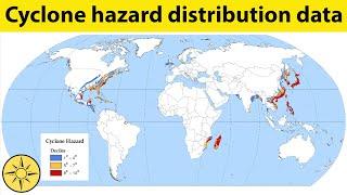 Get global cyclone hazard distribution data