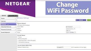 How to Change your Wireless Router Name and Password  NETGEAR