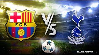 Direct Barcelone vs Tottenham Trophée Juan Gamper.
