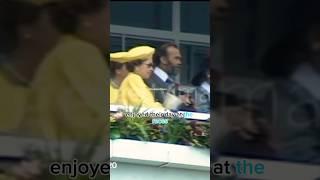 Naked man streaks along to Queen Elizabeth   #shorts #royal #queen