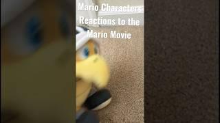 Mario Characters React to The Super Mario Bros Movie #shorts