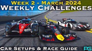 Gran Turismo 7 - Weekly Challenges - March Week 2 - Car Setups & Race Guides - ALL 5 RACES