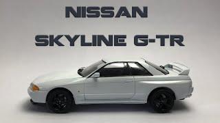 Building a Nissan Skyline GT-R 124 Scale Model Car  Part 3